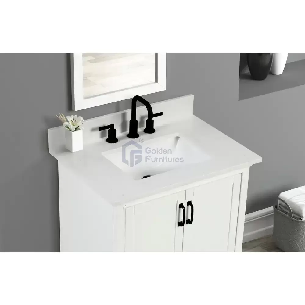 GFT-Q36W Quartz Vanity Top