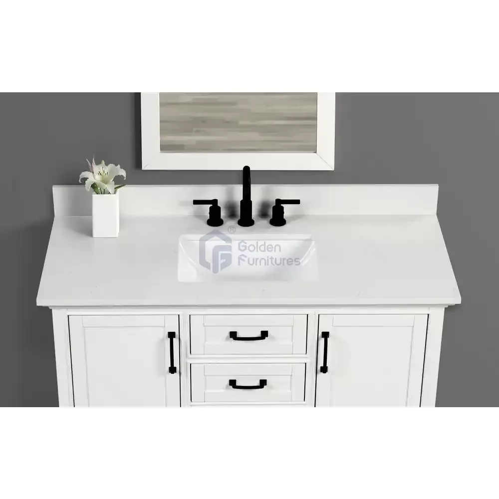 GFT-Q60W Quartz Vanity Top