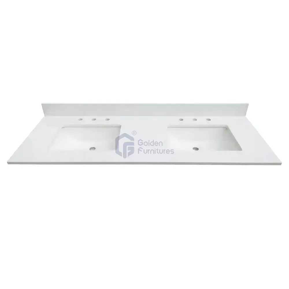 GFT-Q72W Quartz Vanity Top