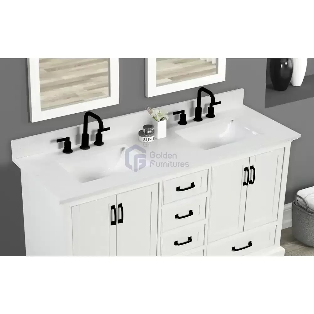 GFT-Q72W Quartz Vanity Top