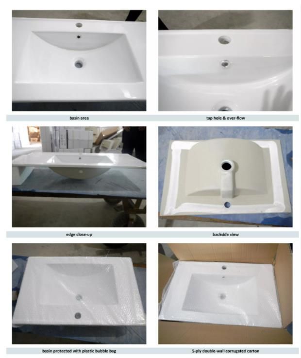 GFT-C90E Ceramic Vanity Top Basin