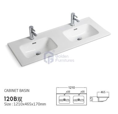 GFT-C90MD Ceramic Vanity Top Basin