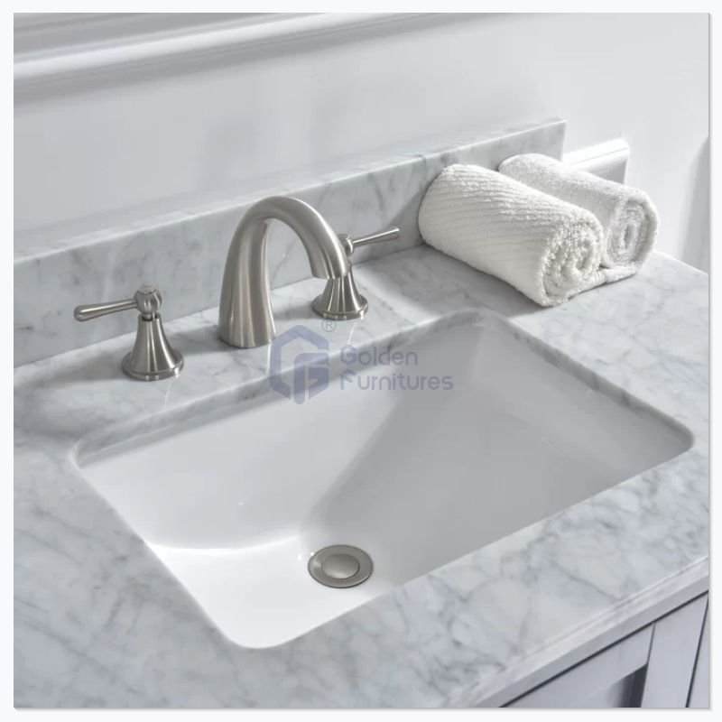 GFT-M36W Marble Vanity Top