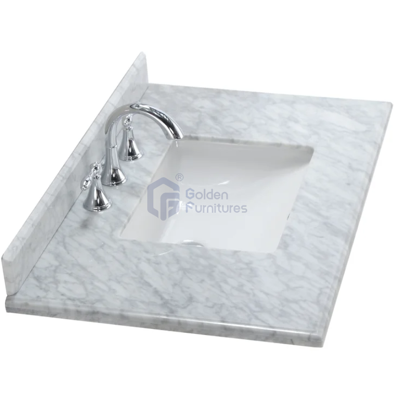 GFT-M36W Marble Vanity Top