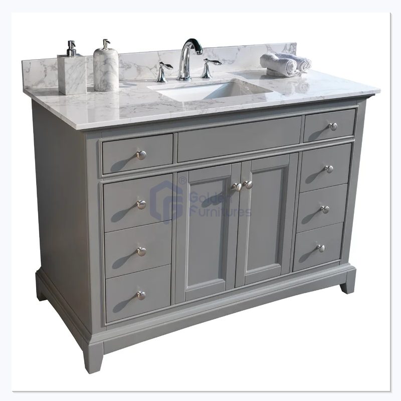 GFT-M48W Marble Vanity Top