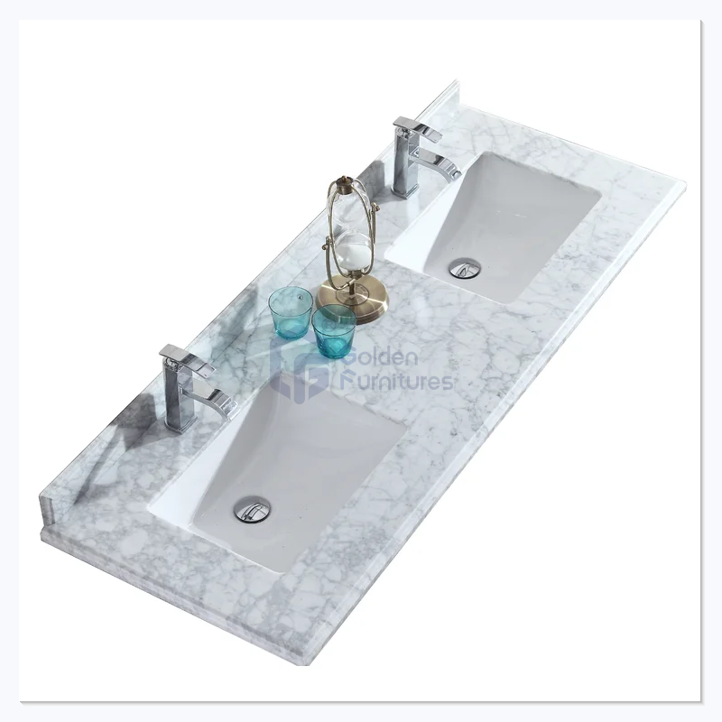 GFT-M60W Marble Vanity Top