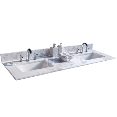 GFT-M60W Marble Vanity Top