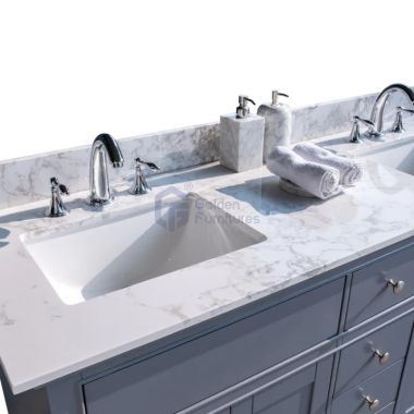 GFT-M60W Marble Vanity Top