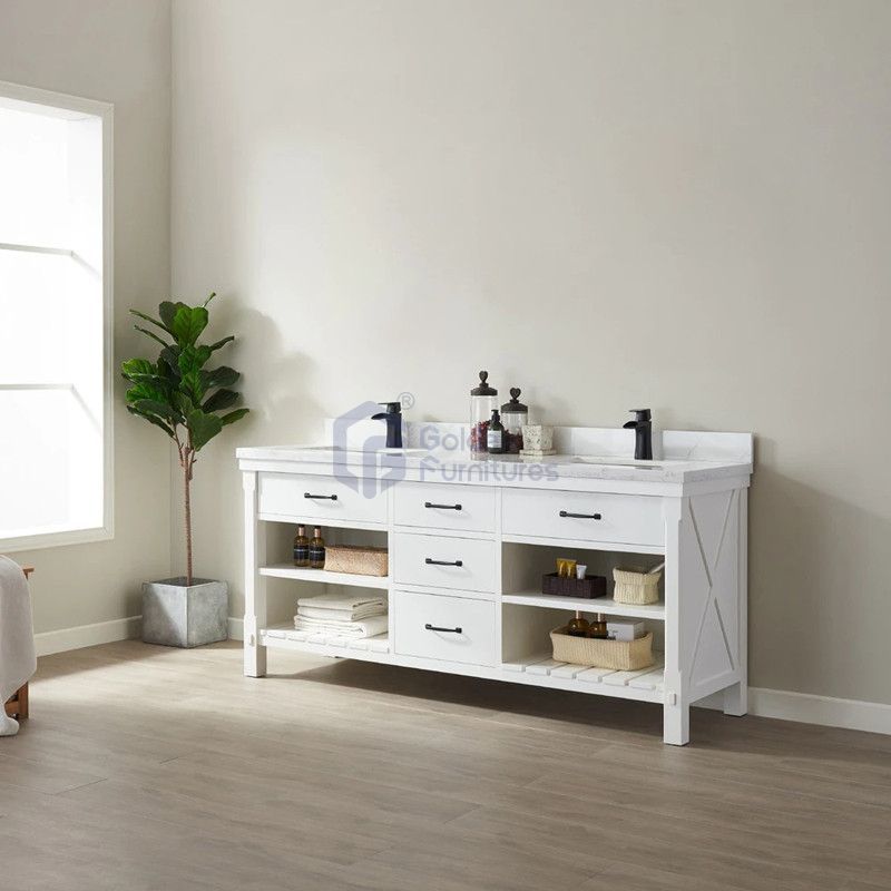 Lily10072 With Shelf Vietnam Bathroom Vanity Factory