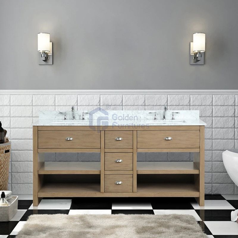 Lily8072B With Shelf Vietnam Bathroom Vanity Factory