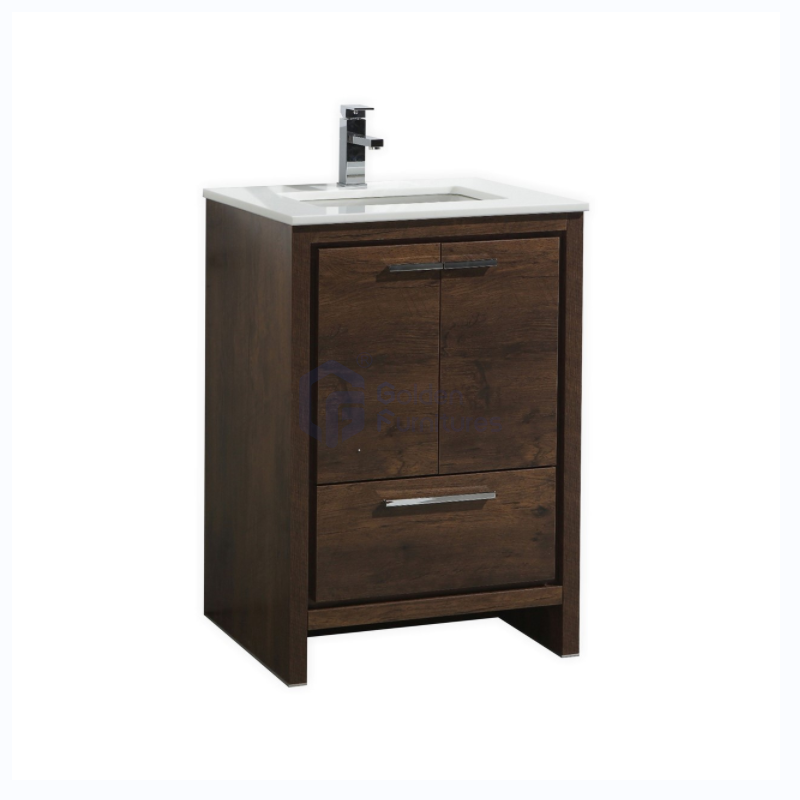 Violet5024B Solidwood Freestanding Vietnam Cabinet Single Sink Vanity
