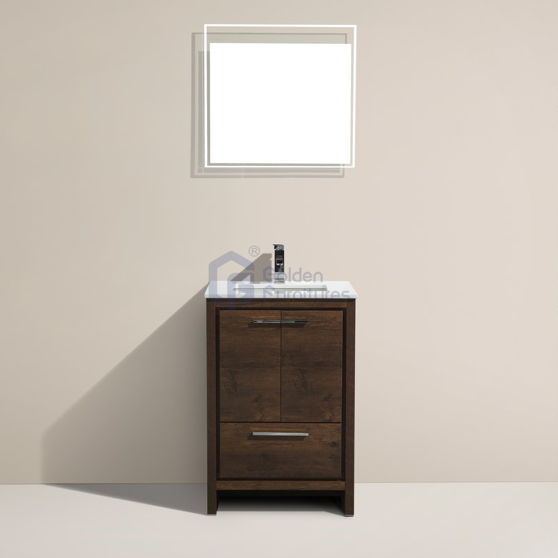 Violet5024B Solidwood Freestanding Vietnam Cabinet Single Sink Vanity