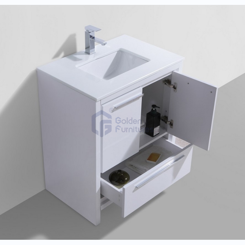 Violet5030A Solidwood Freestanding Vietnam Cabinet Single Sink Vanity