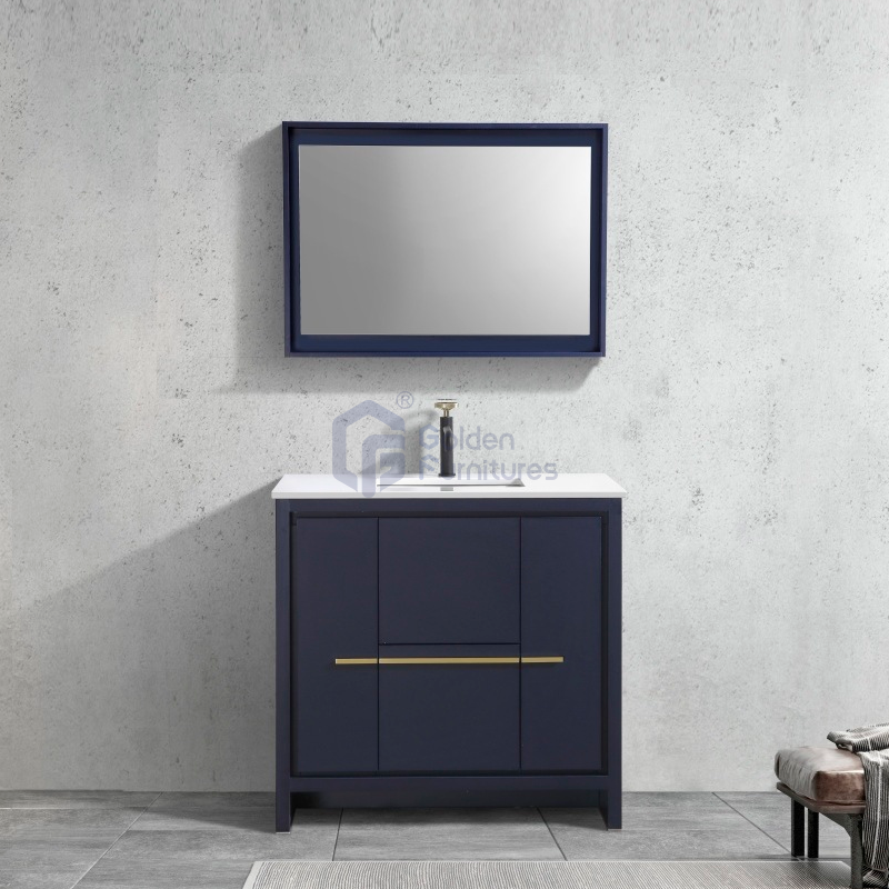 Violet5036 Solidwood Freestanding Vietnam Cabinet Single Sink Vanity