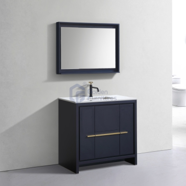 Violet5036 Solidwood Freestanding Vietnam Cabinet Single Sink Vanity