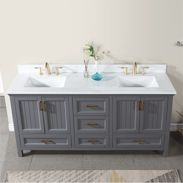 Freestanding Vanity Rose7072