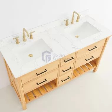 Lily10060AW With Shelf Vietnam Bathroom Vanity Factory