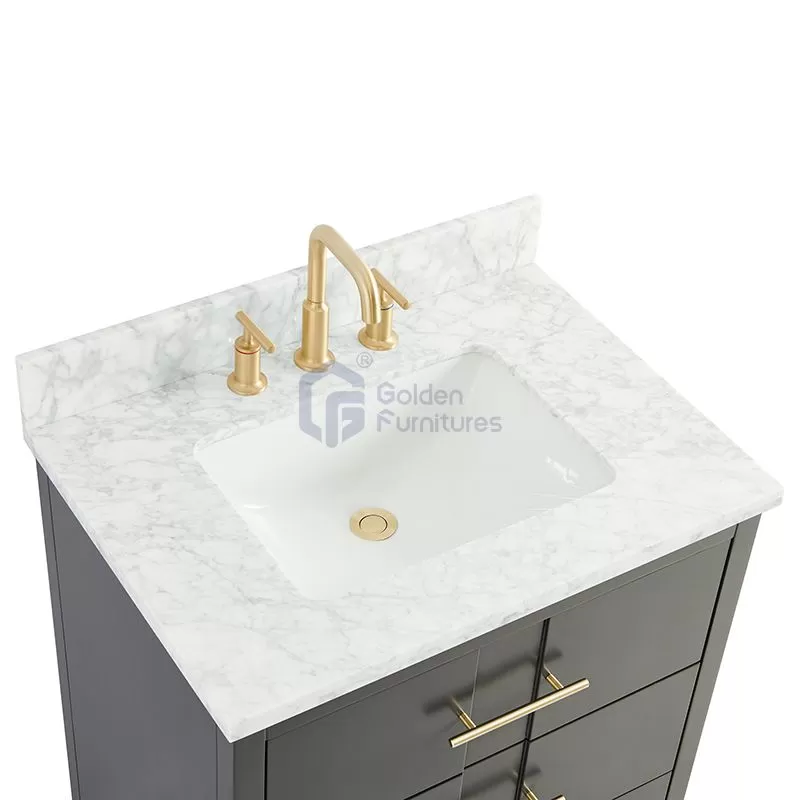 Iris8030B Special Design Transitional Solid Wood Vanity