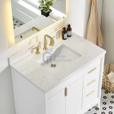 Violet1036 Solidwood Freestanding Vietnam Cabinet Bathroom Sink Vanity
