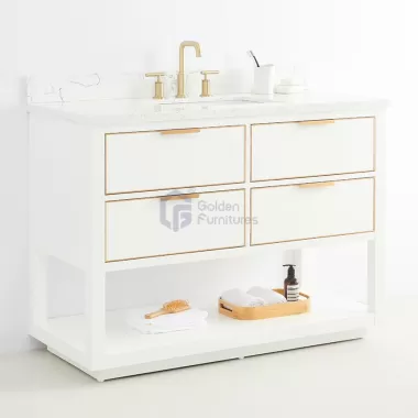 Lily9048W Vietnam Bathroom Vanity Factory