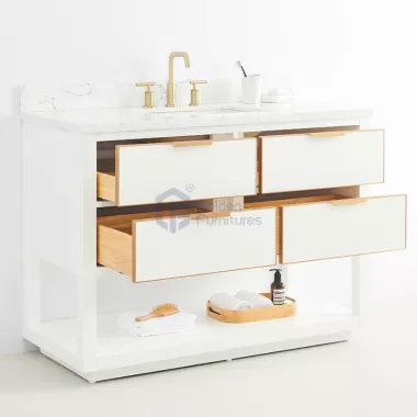 Lily9048W Vietnam Bathroom Vanity Factory