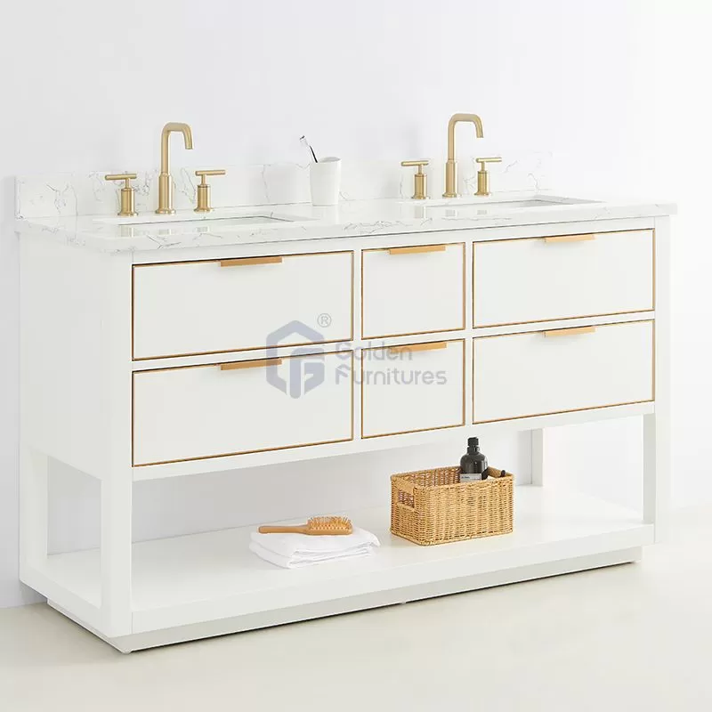 Lily9060W Vietnam Bathroom Vanity Factory