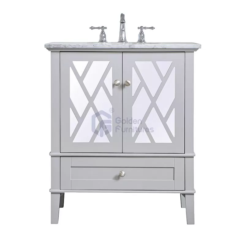 Daisy6030 Solidwood Freestanding Cabinet Bathroom Sink Vanity