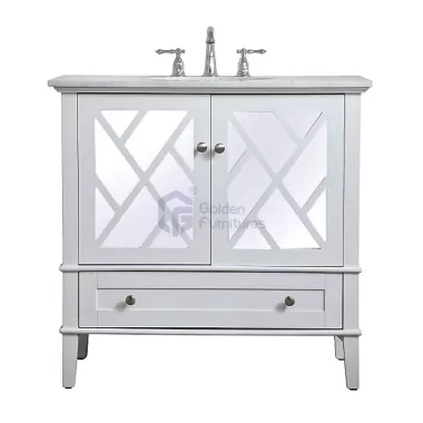 Daisy6036 Solidwood Freestanding Cabinet Bathroom Sink Vanity