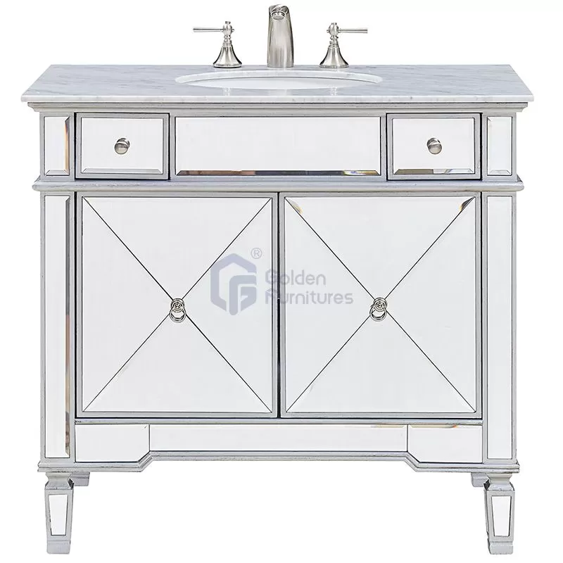 Daisy7036-2 Solidwood Freestanding Cabinet Bathroom Sink Vanity