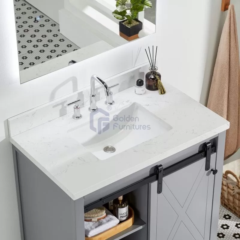 GFT-AM36C Artificial Marble Vanity Top