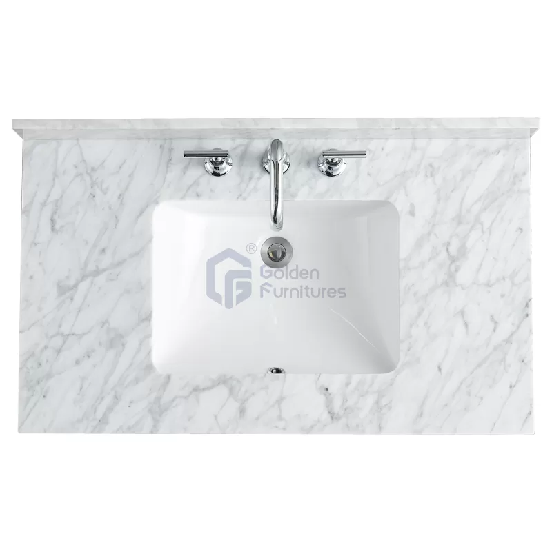 GFT-M36W Marble Vanity Top