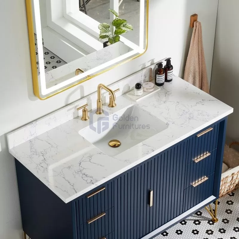 GFT-AM48LW Artificial Marble Vanity Top