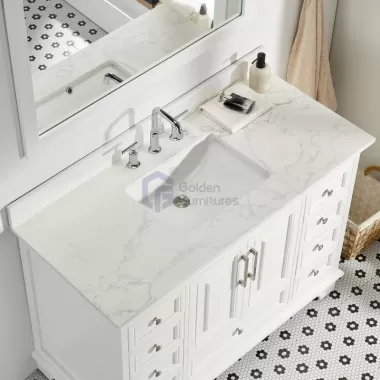 GFT-Q48W Quartz Vanity Top