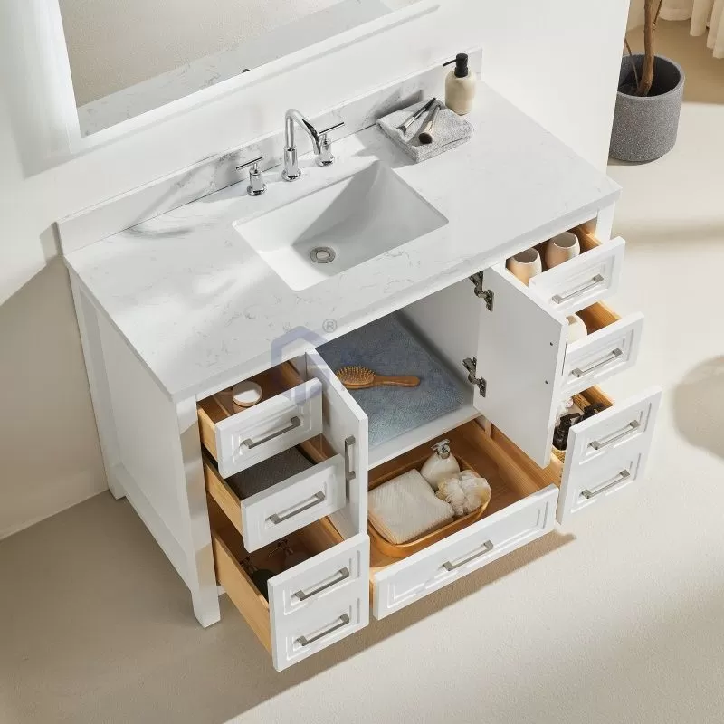 Rose1048DS Classic Solidwood Freestanding Vietnam vanity