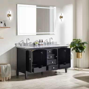 Rose10060 Solidwood Freestanding Vietnam Vanity