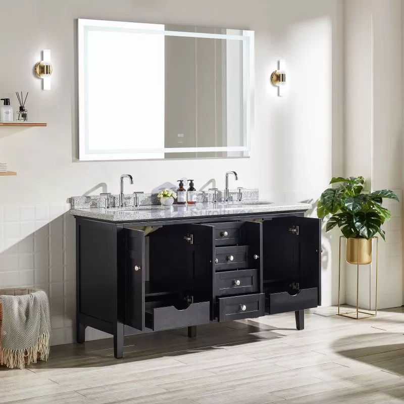 Rose10060 Solidwood Freestanding Vietnam Vanity