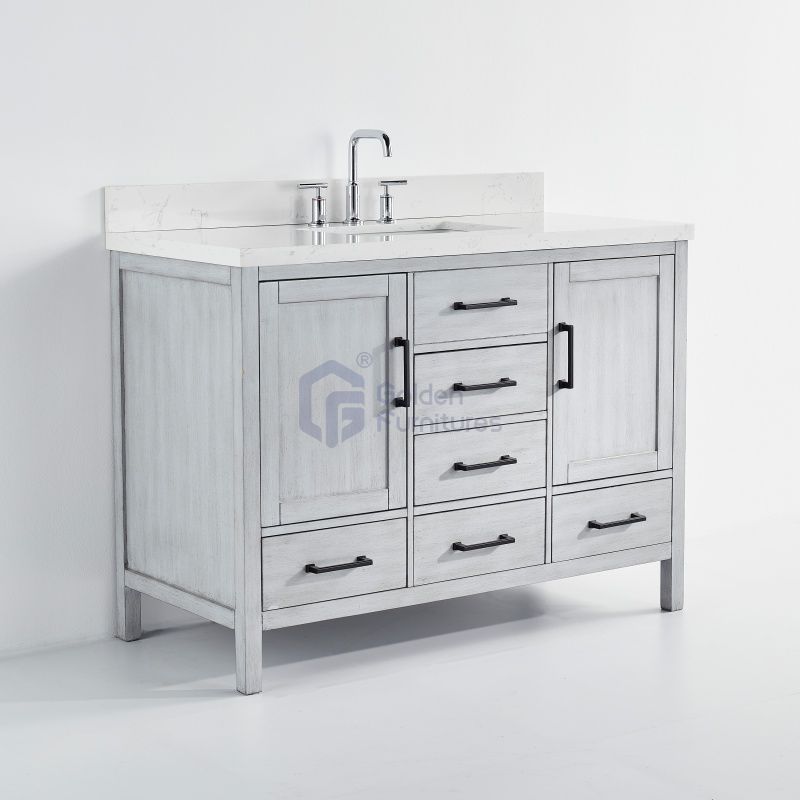 Rose13048 Classic Solidwood Freestanding Vietnam vanity
