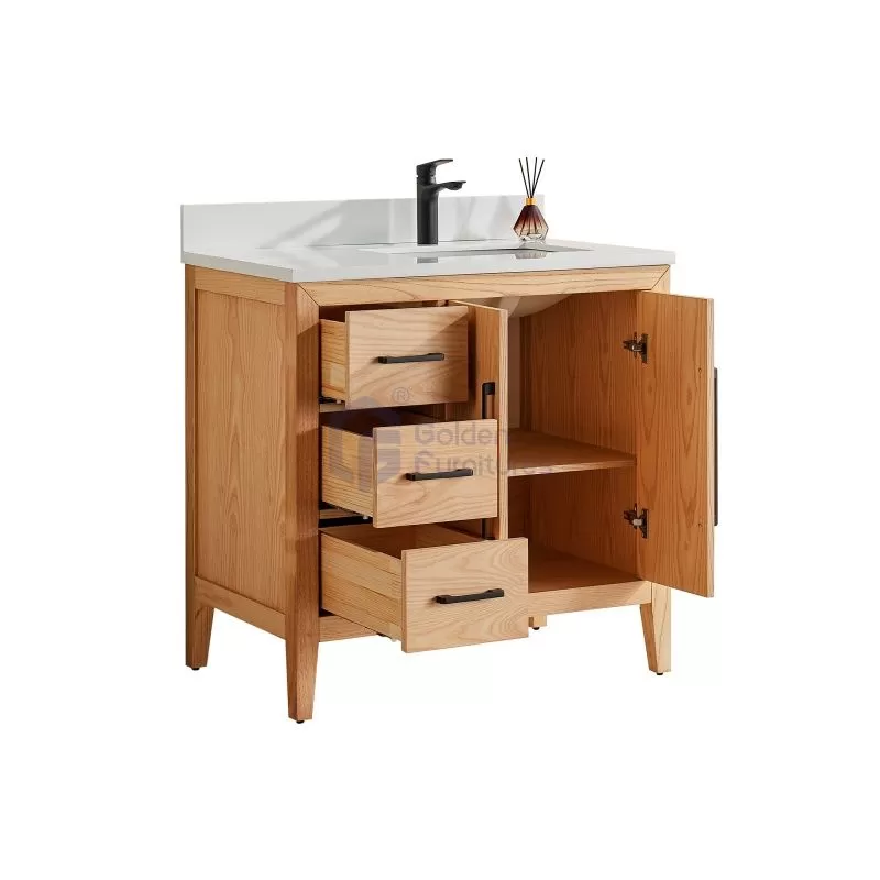 Rose12036 Classic Solidwood Freestanding Vietnam vanity