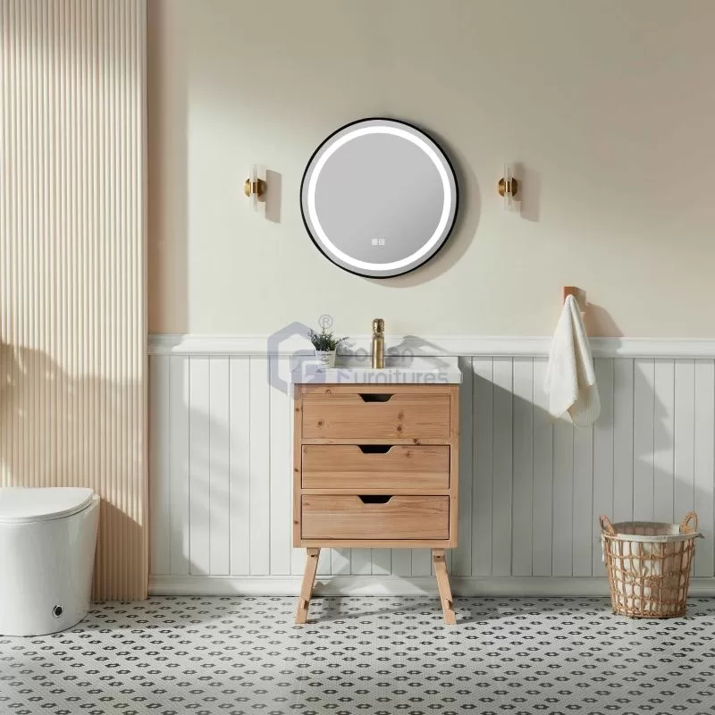 Sunflower27030 Classical Antique Farmhouse Rustic Washroom Vanity