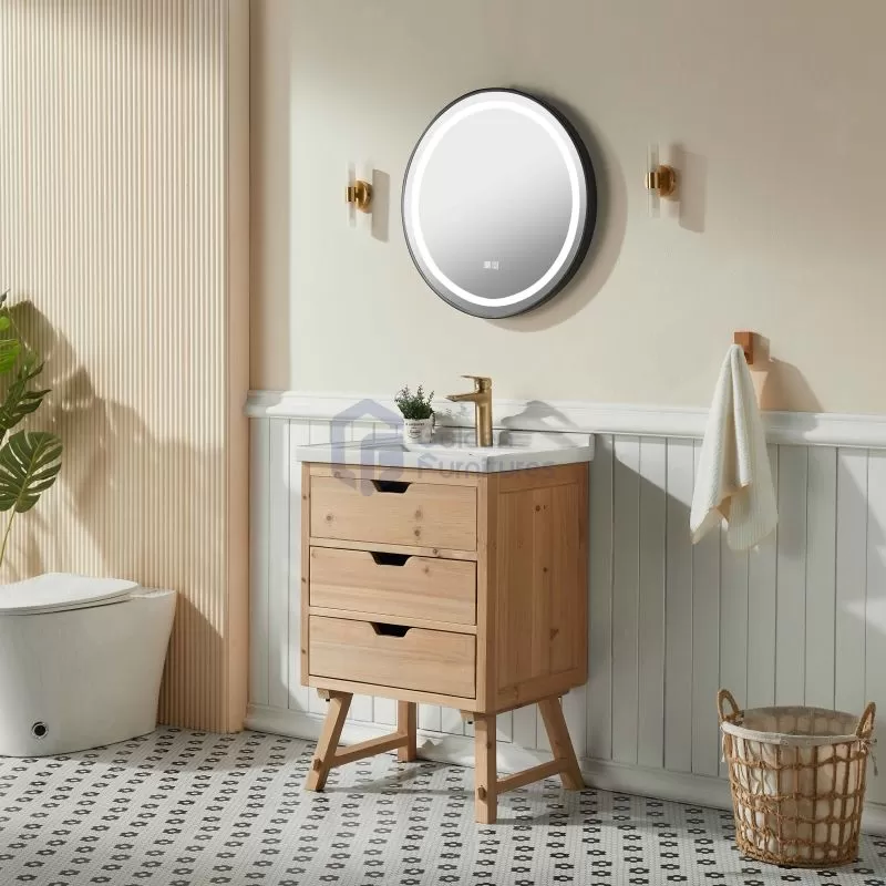 Sunflower27030 Classical Antique Farmhouse Rustic Washroom Vanity