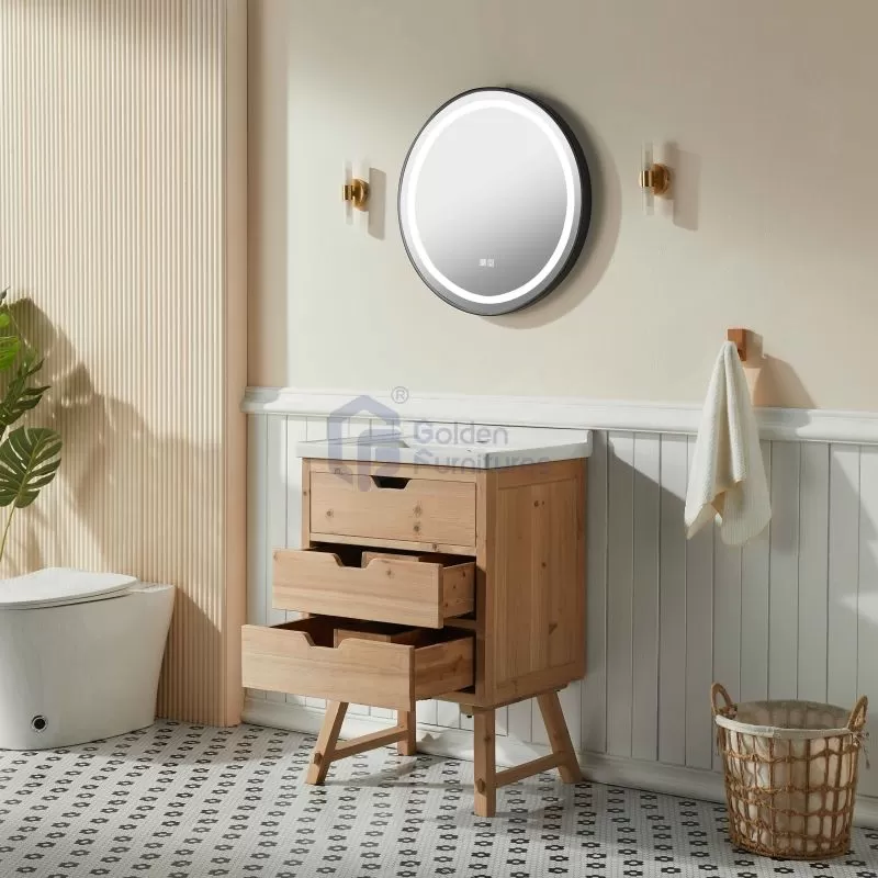 Sunflower27030 Classical Antique Farmhouse Rustic Washroom Vanity