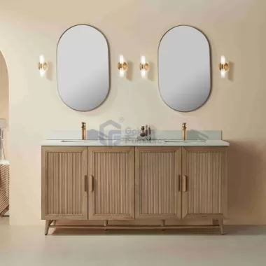 Sunflower13072B Classical Antique Farmhouse Rustic Washroom Vanity