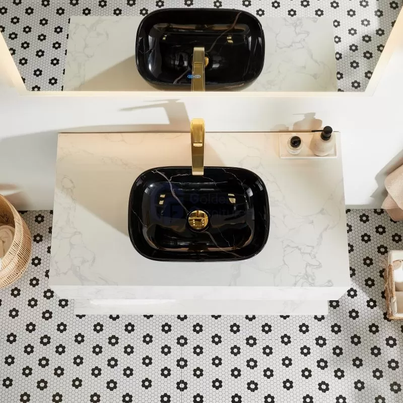 Wall mounted Vanity Guitar11036WH