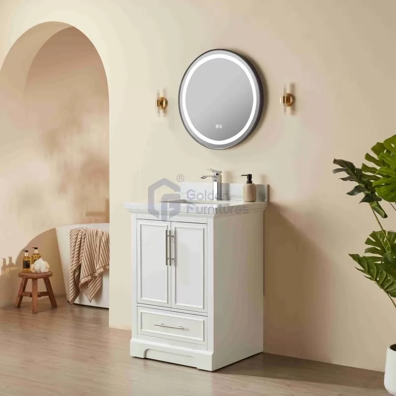 Iris23024 Transitional Solid Wood Vanity