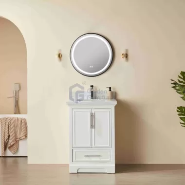 Iris23024 Transitional Solid Wood Vanity