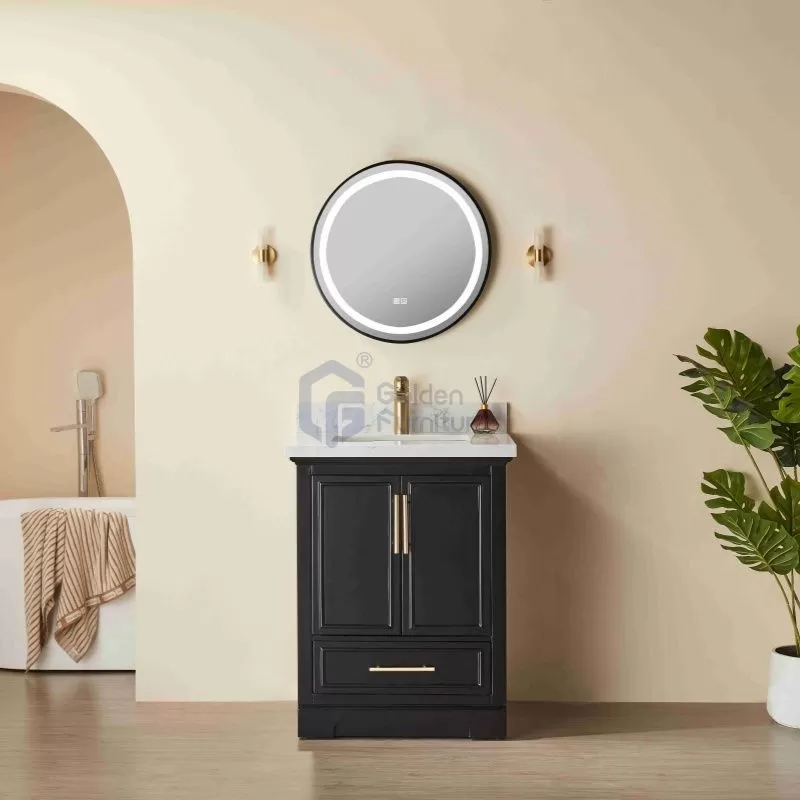 Iris23030B Transitional Solid Wood Vanity