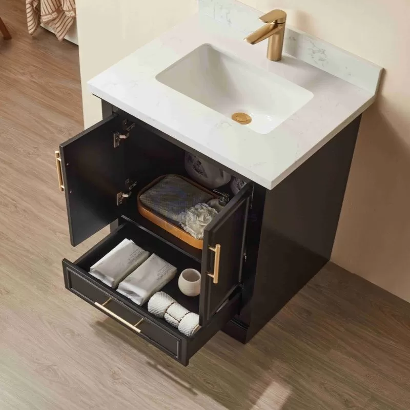 Iris23030B Transitional Solid Wood Vanity