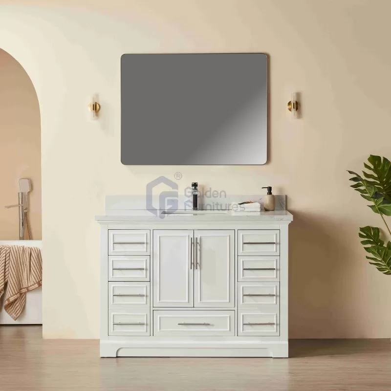 Iris23048 Transitional Solid Wood Vanity