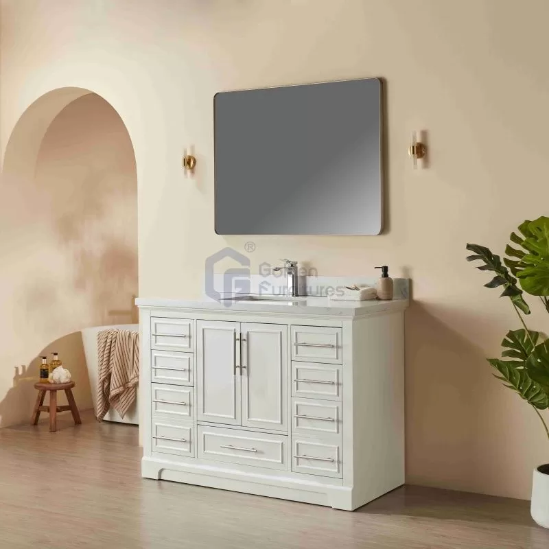 Iris23048 Transitional Solid Wood Vanity