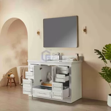 Iris23048 Transitional Solid Wood Vanity